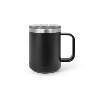 Vacuum Insulated Tumbler | Mug - Black Diamond Laser Design