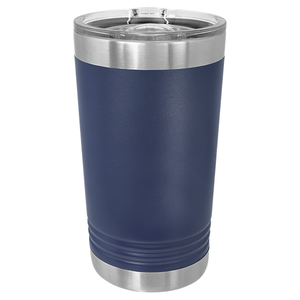 Vacuum Insulated Tumbler | Pint - Black Diamond Laser Design