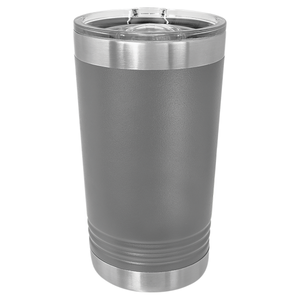 Vacuum Insulated Tumbler | Pint - Black Diamond Laser Design