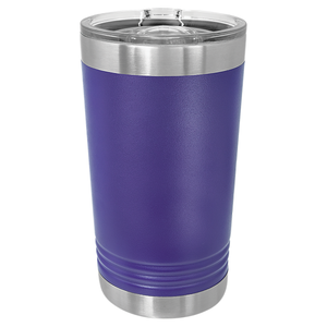 Vacuum Insulated Tumbler | Pint - Black Diamond Laser Design