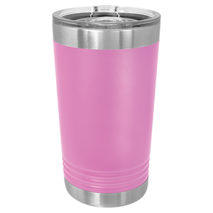 Vacuum Insulated Tumbler | Pint - Black Diamond Laser Design
