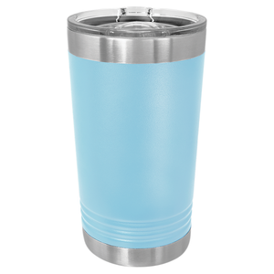 Vacuum Insulated Tumbler | Pint - Black Diamond Laser Design