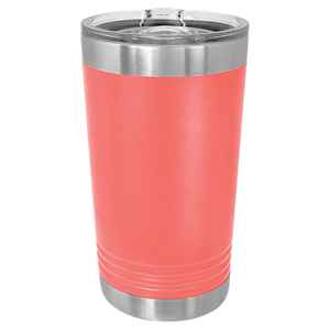 Vacuum Insulated Tumbler | Pint - Black Diamond Laser Design