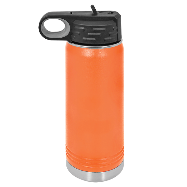 Vacuum Insulated Water Bottle - Black Diamond Laser Design