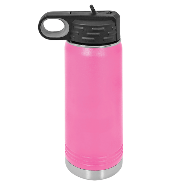 Vacuum Insulated Water Bottle - Black Diamond Laser Design