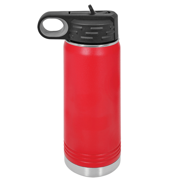 Vacuum Insulated Water Bottle - Black Diamond Laser Design