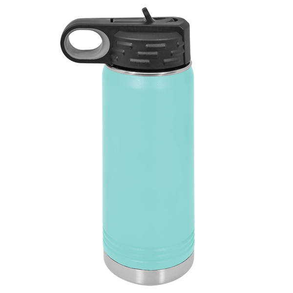 Vacuum Insulated Water Bottle - Black Diamond Laser Design