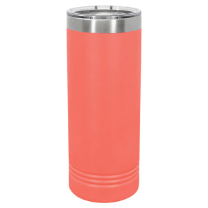 Vacuum Insulated Tumbler | Skinny - Black Diamond Laser Design