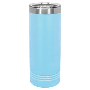 Vacuum Insulated Tumbler | Skinny - Black Diamond Laser Design