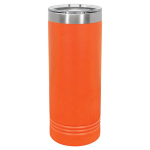 Vacuum Insulated Tumbler | Skinny - Black Diamond Laser Design