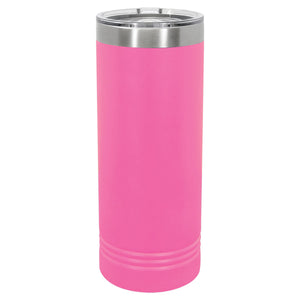 Vacuum Insulated Tumbler | Skinny - Black Diamond Laser Design