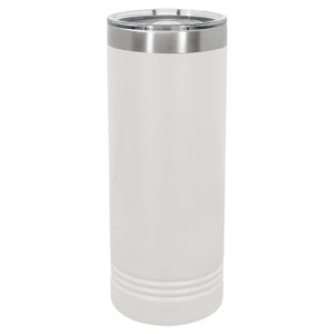 Vacuum Insulated Tumbler | Skinny - Black Diamond Laser Design