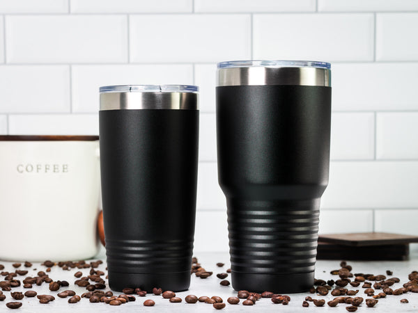 Vacuum Insulated Tumbler | Travel - Black Diamond Laser Design