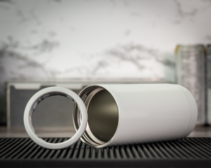 SIC | Slim Can Cooler - Black Diamond Laser Design