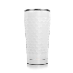 SIC | Dimpled Golf Tumbler - Black Diamond Laser Design